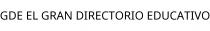 GDE EL GRAN DIRECTORIO EDUCATIVO
