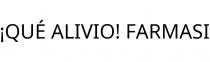 ¡QUÉ ALIVIO! FARMASI