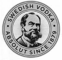 SWEDISH VODKA ABSOLUT SINCE 1879