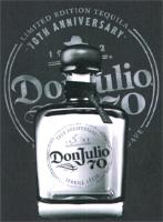 70TH ANNIVERSARY 1942 DON JULIO 70