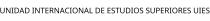 UNIDAD INTERNACIONAL DE ESTUDIOS SUPERIORES UIES
