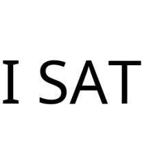I SAT