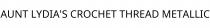 AUNT LYDIA'S CROCHET THREAD METALLIC