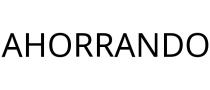 AHORRANDO