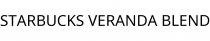 STARBUCKS VERANDA BLEND