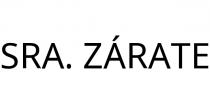 SRA. ZÁRATE