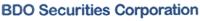 BDO SECURITIES CORPORATION