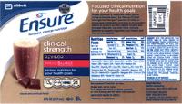 ABBOTT ENSURE CLINICAL STRENGTH