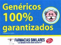 GENÉRICOS 100 GARANTIZADOS DR. SIMI FARMACIAS SIMILARES LO MISMO PERO MÁS BARATO