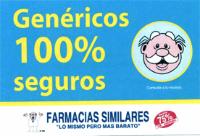 GENÉRICOS 100 SEGUROS DR. SIMI FARMACIAS SIMILARES LO MISMO PERO MÁS BARATO