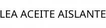 LEA ACEITE AISLANTE