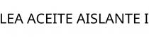 LEA ACEITE AISLANTE I