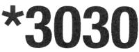 *3030