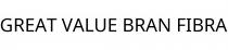 GREAT VALUE BRAN FIBRA
