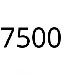7500