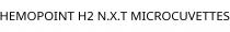 HEMOPOINT H2 N.X.T MICROCUVETTES