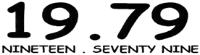 19.79 NINETEEN . SEVENTY NINE