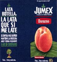 LATA BOTELLA LA LATA QUE SÍ ME LATE FRUTA... FRUTA Y NADA MÁS EL JUGO DE TODA LA VIDA JUMEX EXCELENCIA EN CALIDAD MUNDIAL FRUTA... FRUTA Y NADA MÁS
