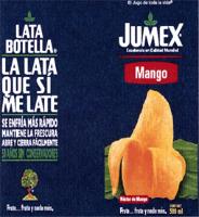 LATA BOTELLA LA LATA QUE SÍ ME LATE FRUTA... FRUTA Y NADA MÁS EL JUEGO DE TODA LA VIDA JUMEX EXCELENCIA EN CALIDAD MUNDIAL FRUTA... FRUTA Y NADA MÁS