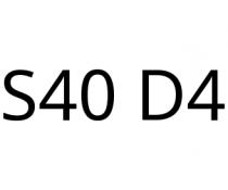 S40 D4