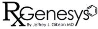 RXGENESYS BY JEFFREY J. GIBSON MD