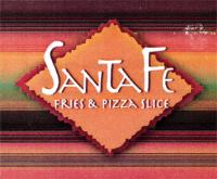 SANTA FE FRIES & PIZZA SLICE