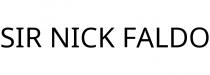 SIR NICK FALDO