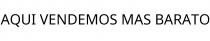 AQUI VENDEMOS MAS BARATO