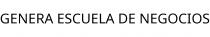GENERA ESCUELA DE NEGOCIOS