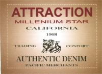 ATTRACTION MILLENIUM STAR CALIFORNIA 1968
