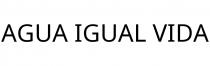 AGUA IGUAL VIDA