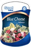 GREAT VALUE GREAT VALUE 100 SATISFACCIÓN O LA DEVOLUCIÓN DE TU DINERO BLUE CHEESE ADEREZO