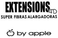 EXTENSIONS 4AD SUPER FIBRAS ALARGADORAS BY APPLE