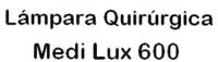 LÁMPARA QUIRÚRGICA MEDI LUX 600