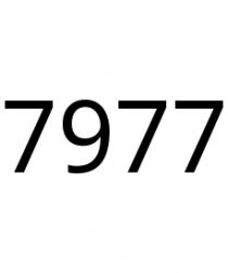 7977