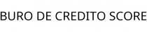 BURO DE CREDITO SCORE