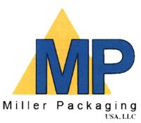 MP MILLER PACKAGING USA. LLC