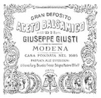 GRAN DEPOSITO ACETO BALSAMICO DI GIUSEPPE GIUSTI MODENA CASA FONDATA NEL 1605