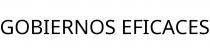 GOBIERNOS EFICACES