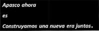 APASCO AHORA ES CONSTRUYAMOS UNA NUEVA ERA JUNTOS.