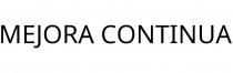 MEJORA CONTINUA