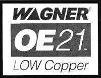 WAGNER OE21 LOW COPPER