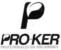 P PRO-KER PROFESIONALES EN SOLUCIONES