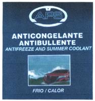 APS ANTICONGELANTE ANTIBULLENTE