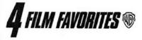 4 FILMS FAVORITES WB WARNER BROS. PICTURES