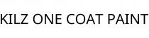 KILZ ONE COAT PAINT