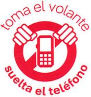 TOMA EL VOLANTE SUELTA EL TELÉFONO
