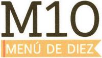 M10 MENÚ DE DIEZ