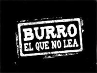BURRO EL QUE NO LEA