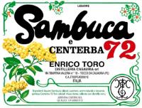 LIQUORE SAMBUCA E CENTERBA 72 ENRICO TORO TC
